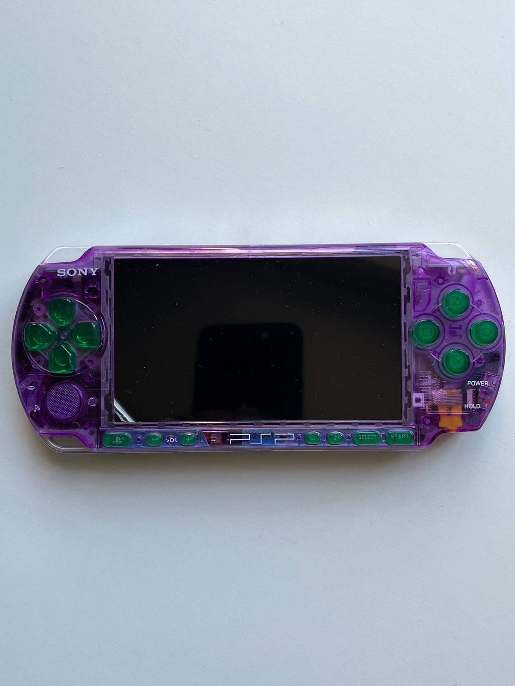 PSP 3000 Transparent Purple