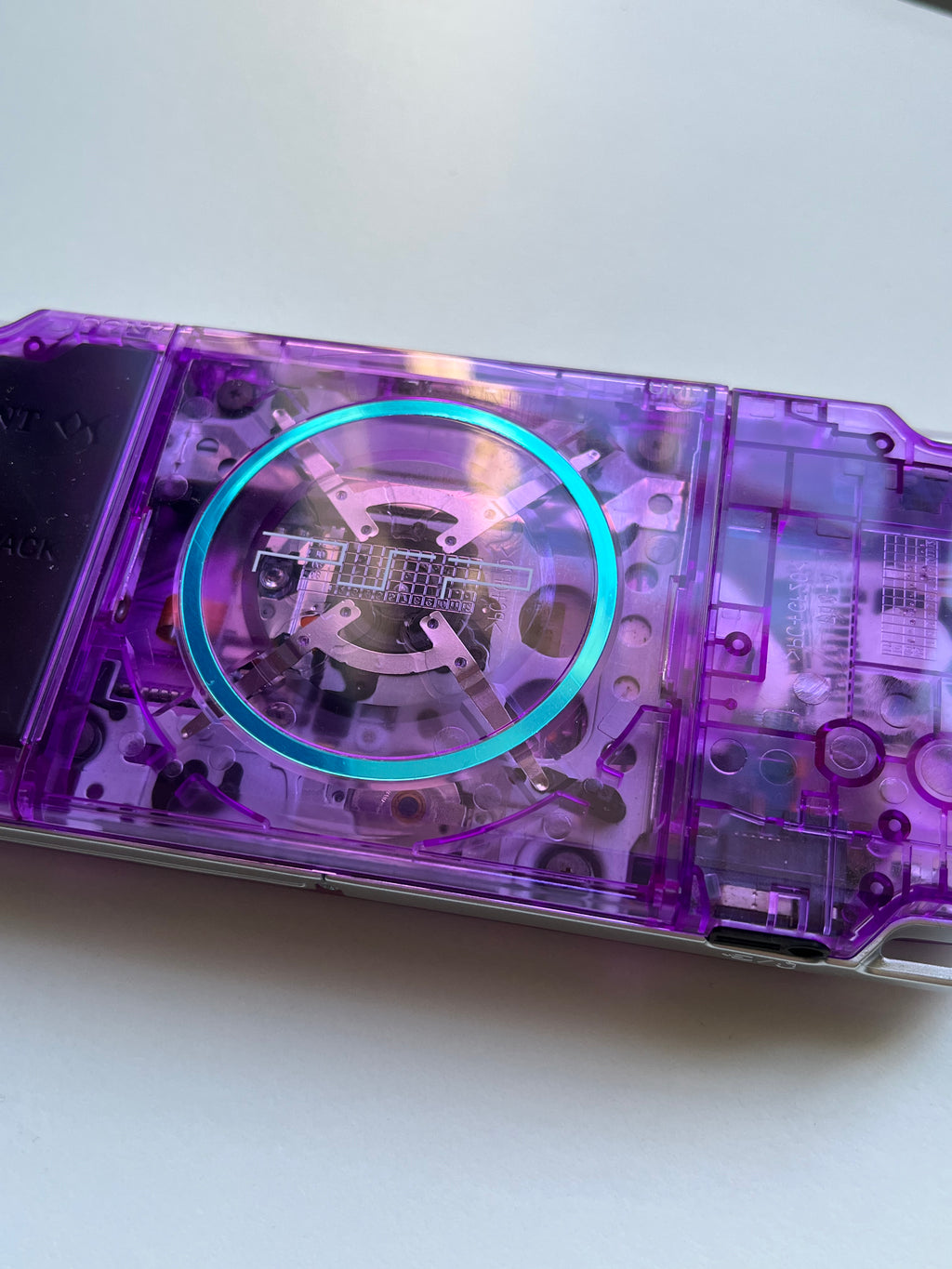 PSP 3000 Transparent Purple