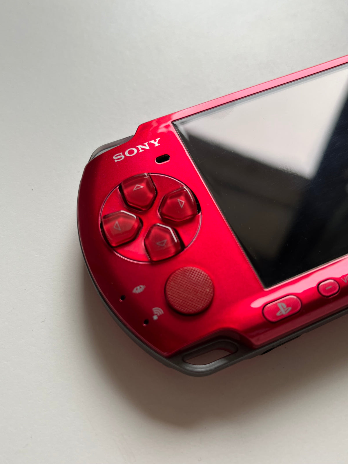 PSP 3000 Rouge Vibrant