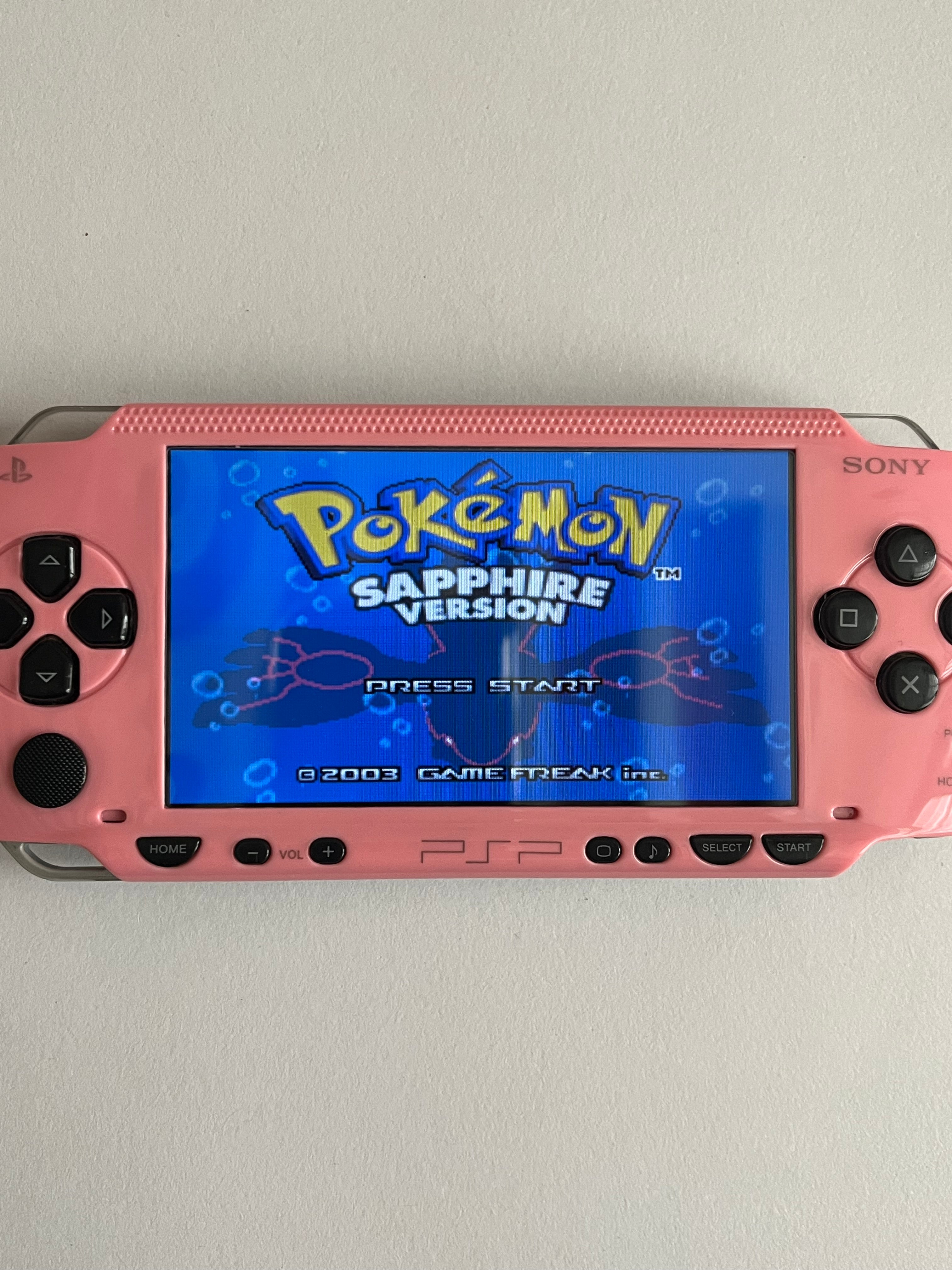 Pink/Black PSP 1000