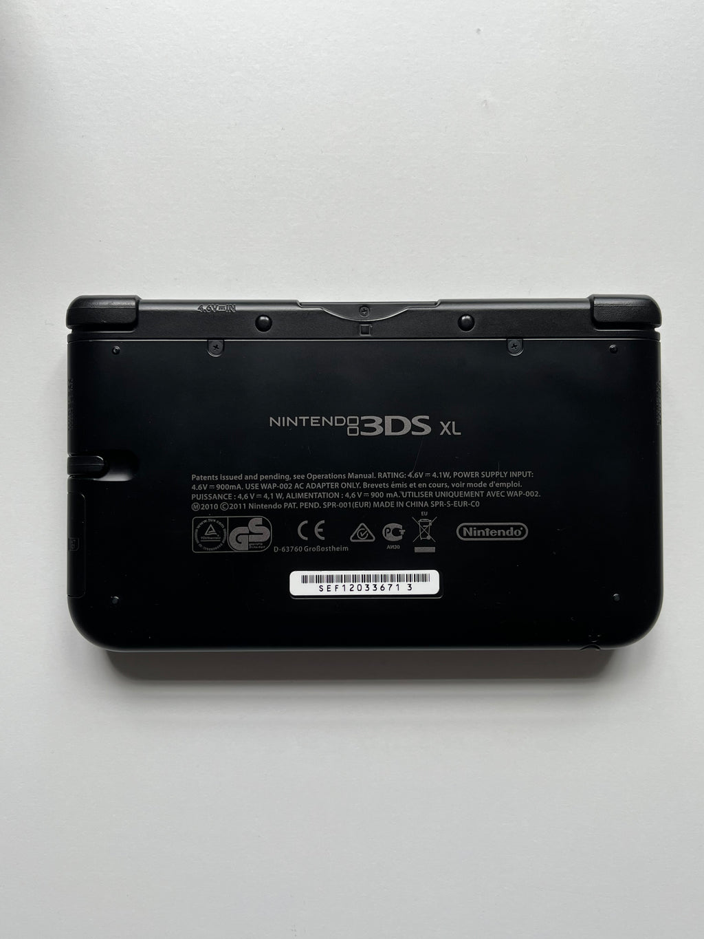 Black Nintendo 3DS XL