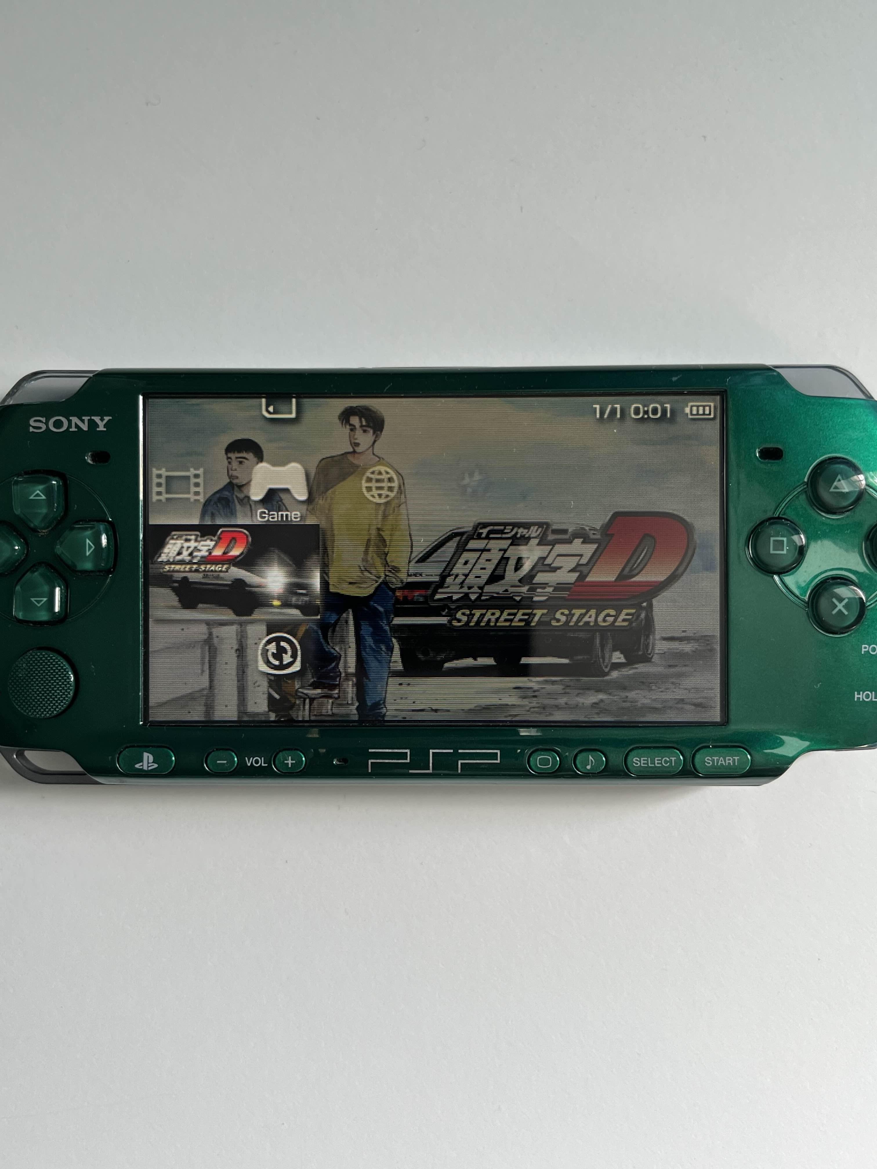 Spirited Green PSP 3000