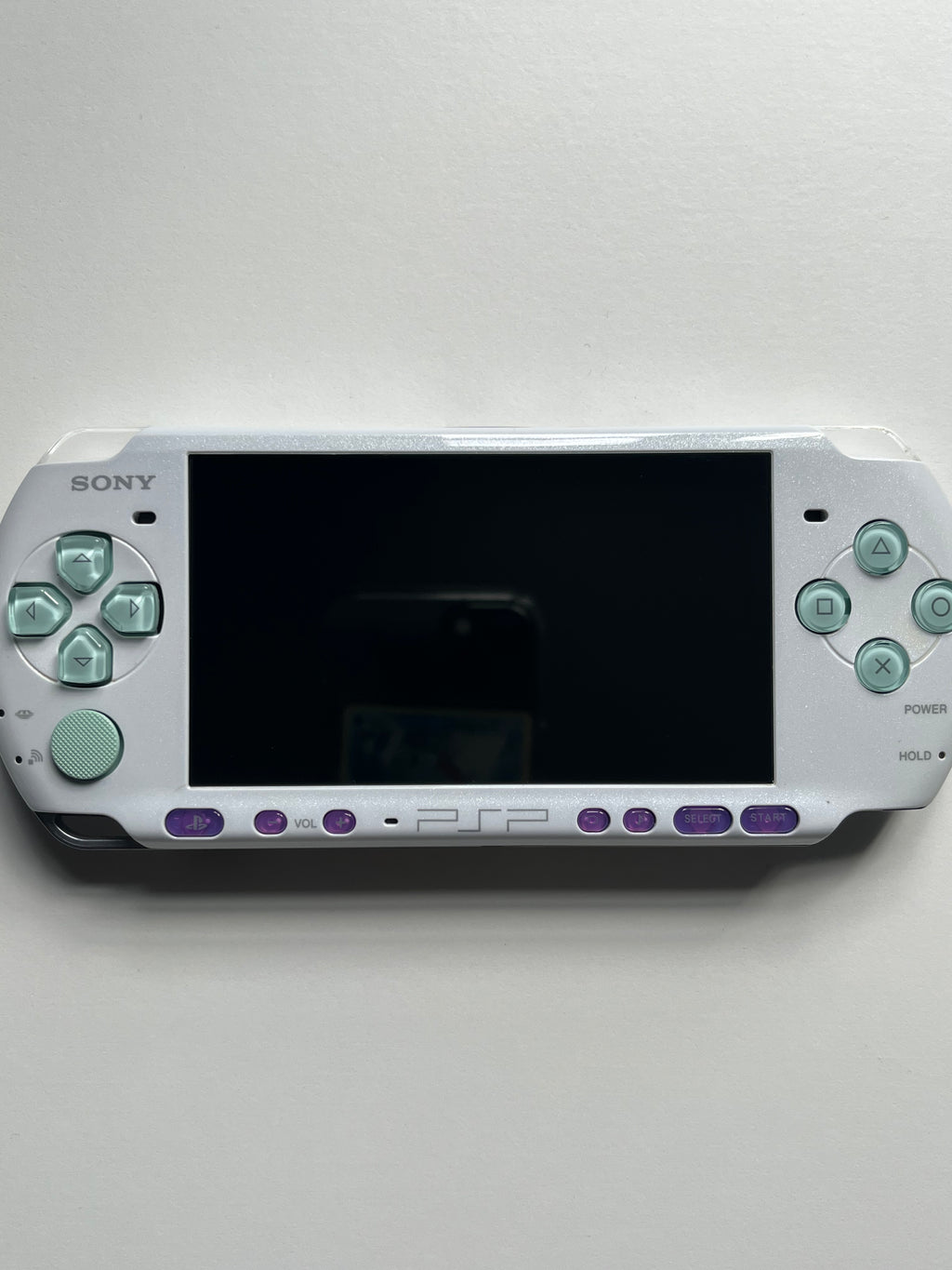 PSP 3000 Pearl White - Blue