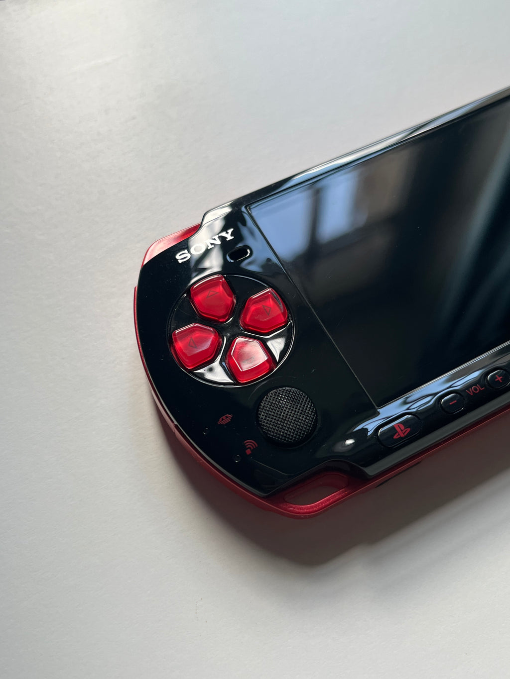 PSP 3000 Black and Red Special Edition