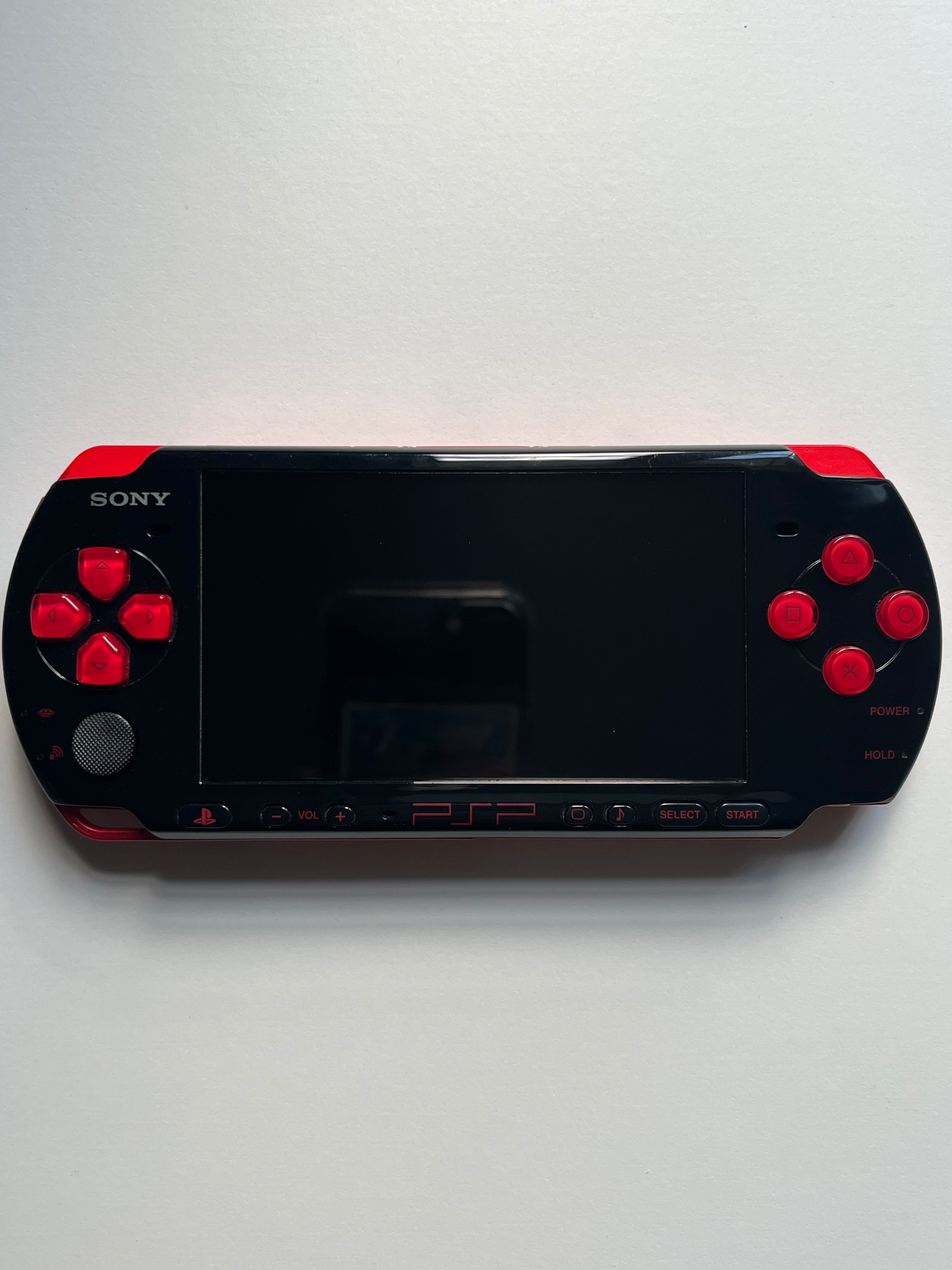 PSP 3000 Black and Red Special Edition