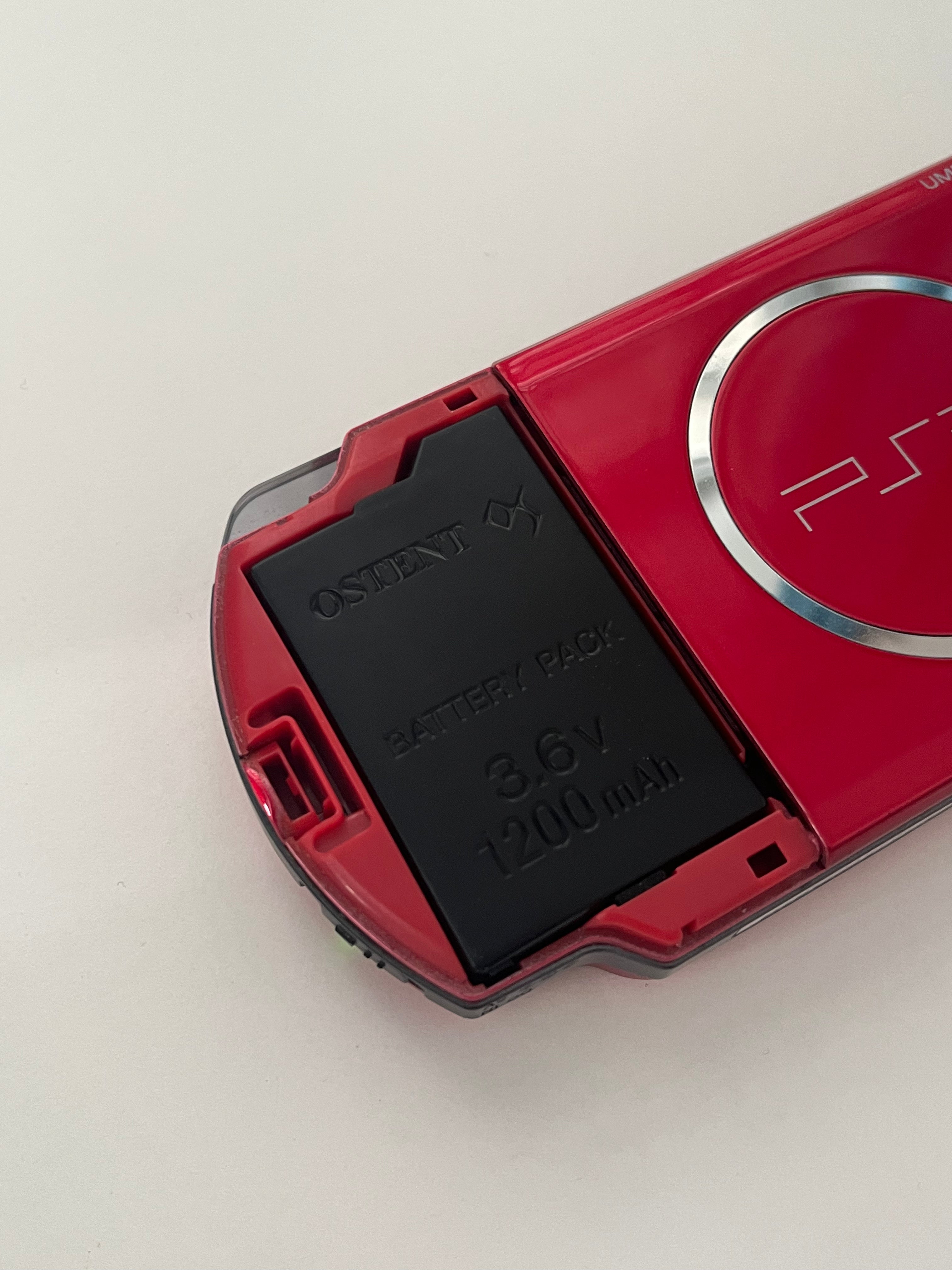PSP 3000 Radiant Red