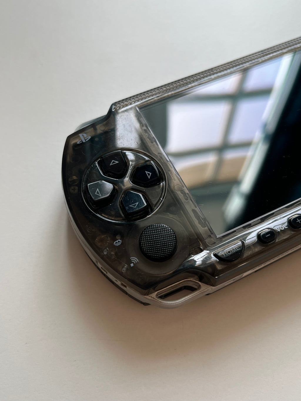 PSP 1000 Transparent Black
