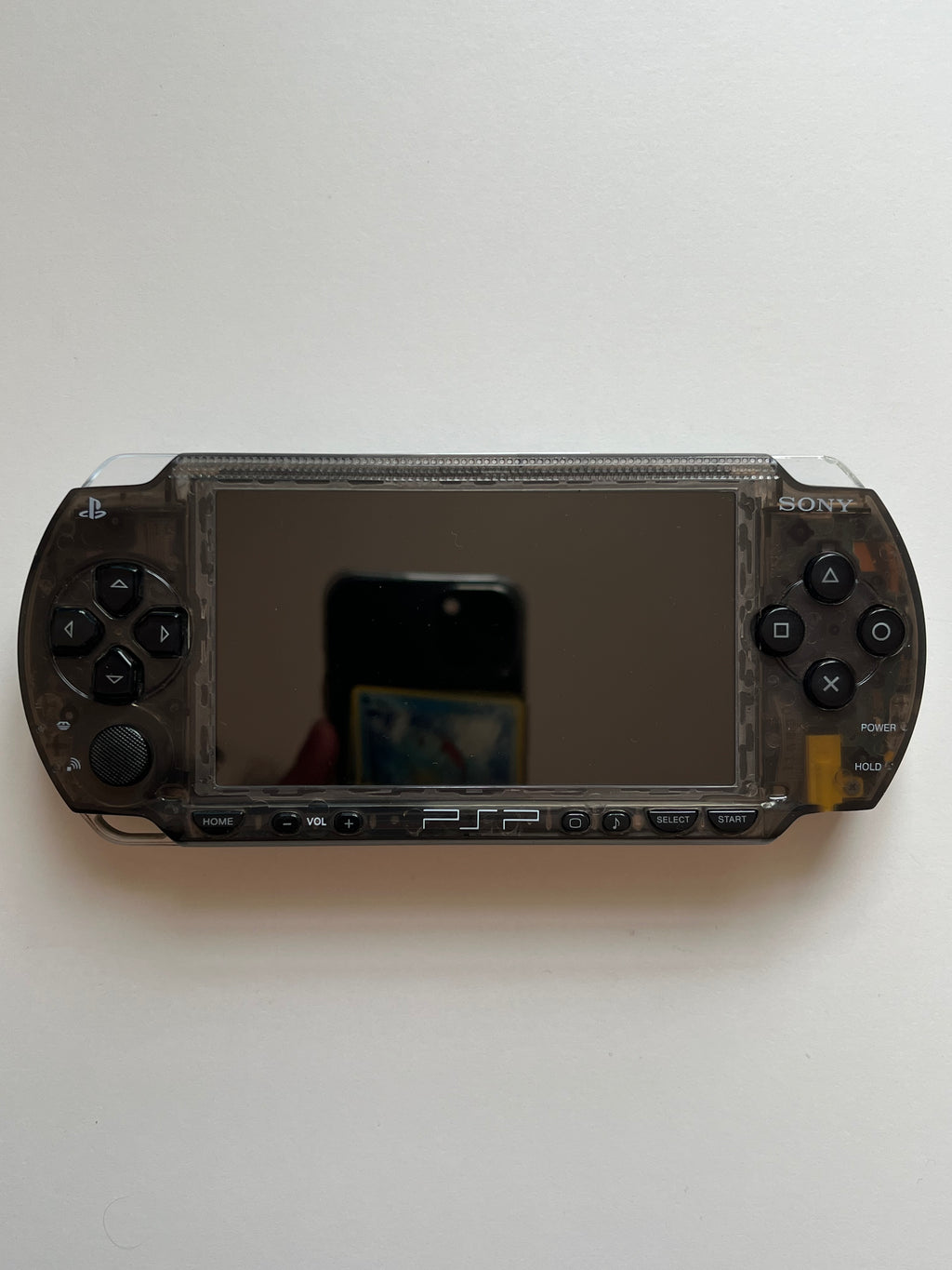 PSP 1000 Transparent Black