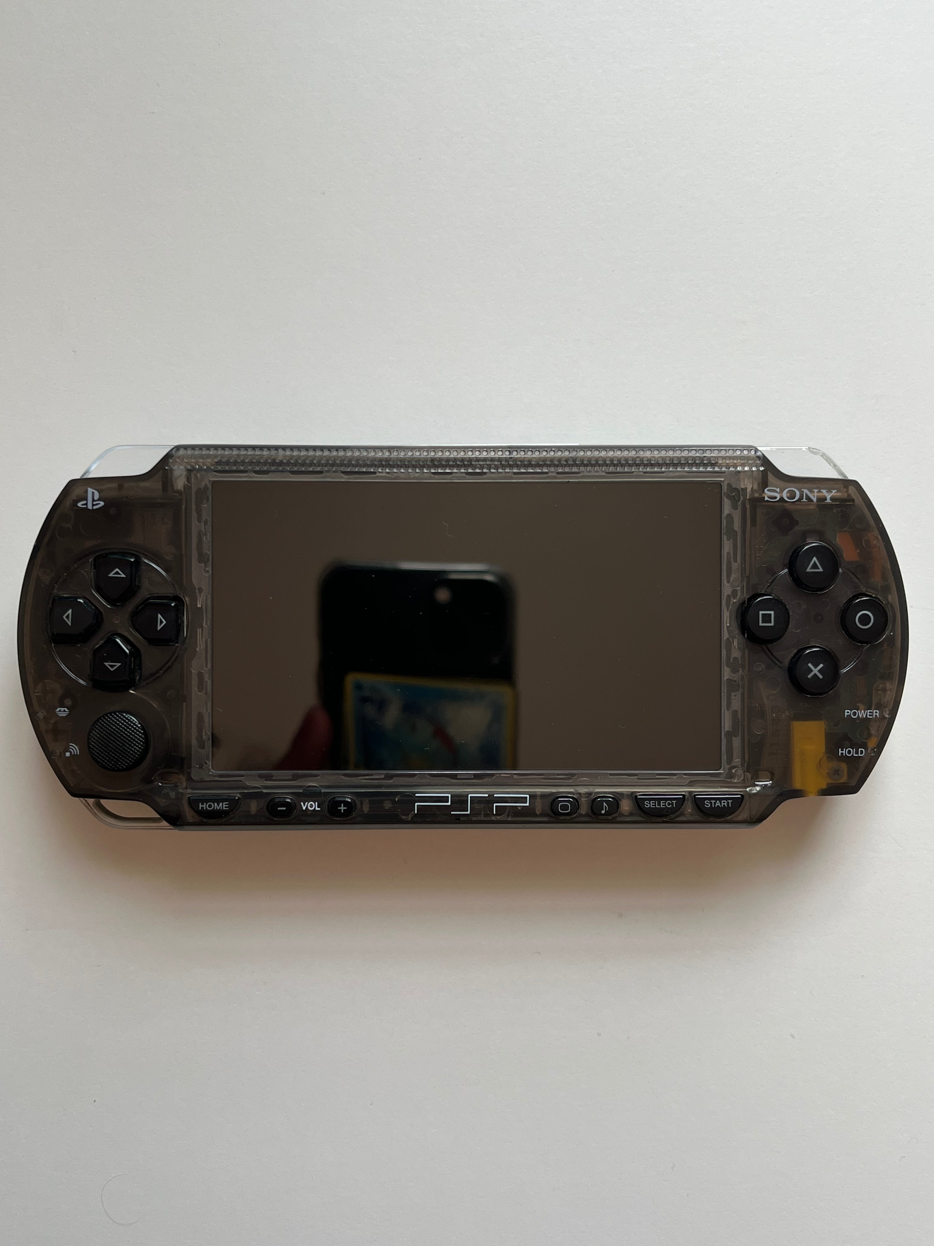 PSP 1000 Transparent Black