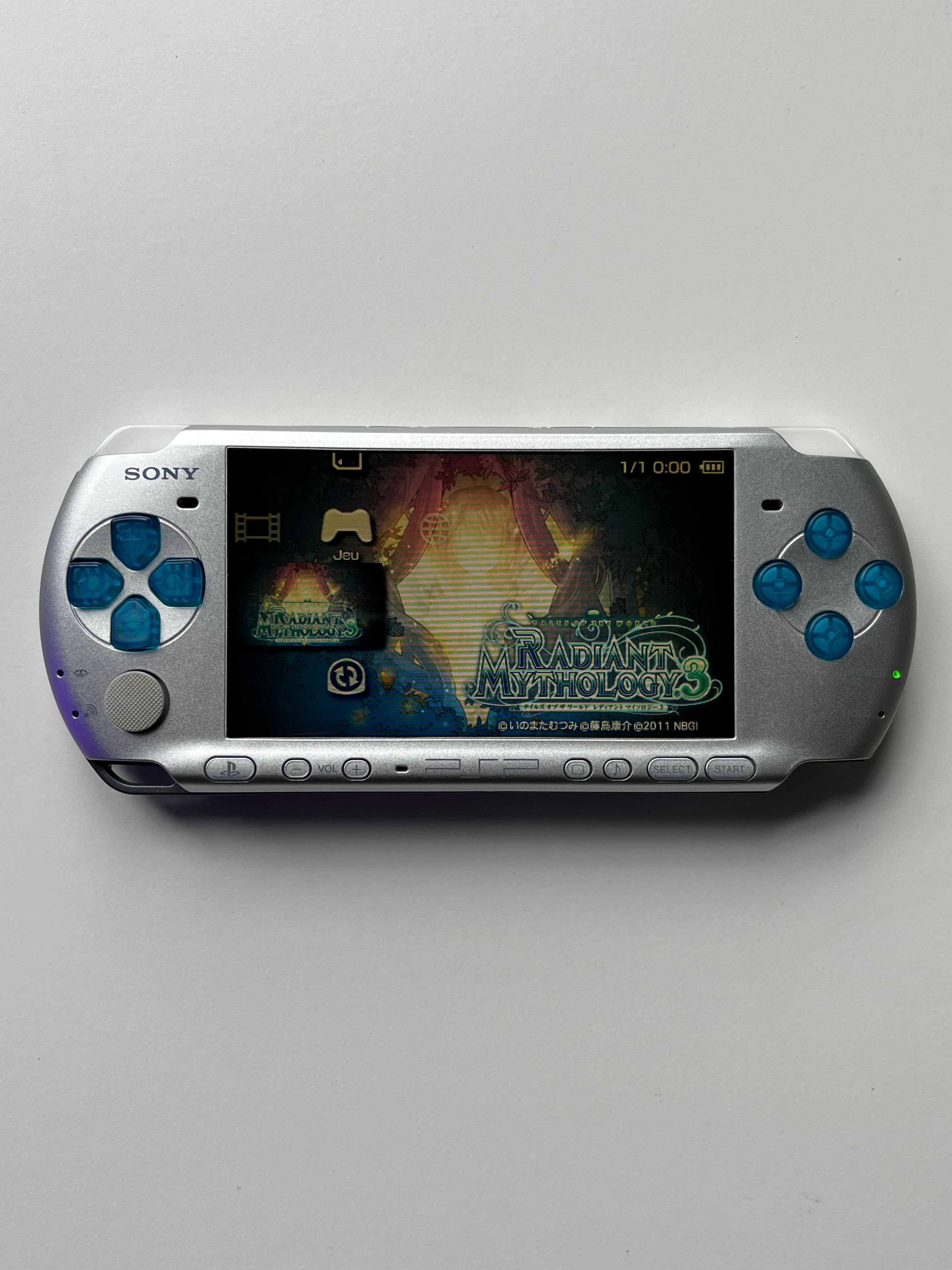 PSP 3000 Mystic Silver