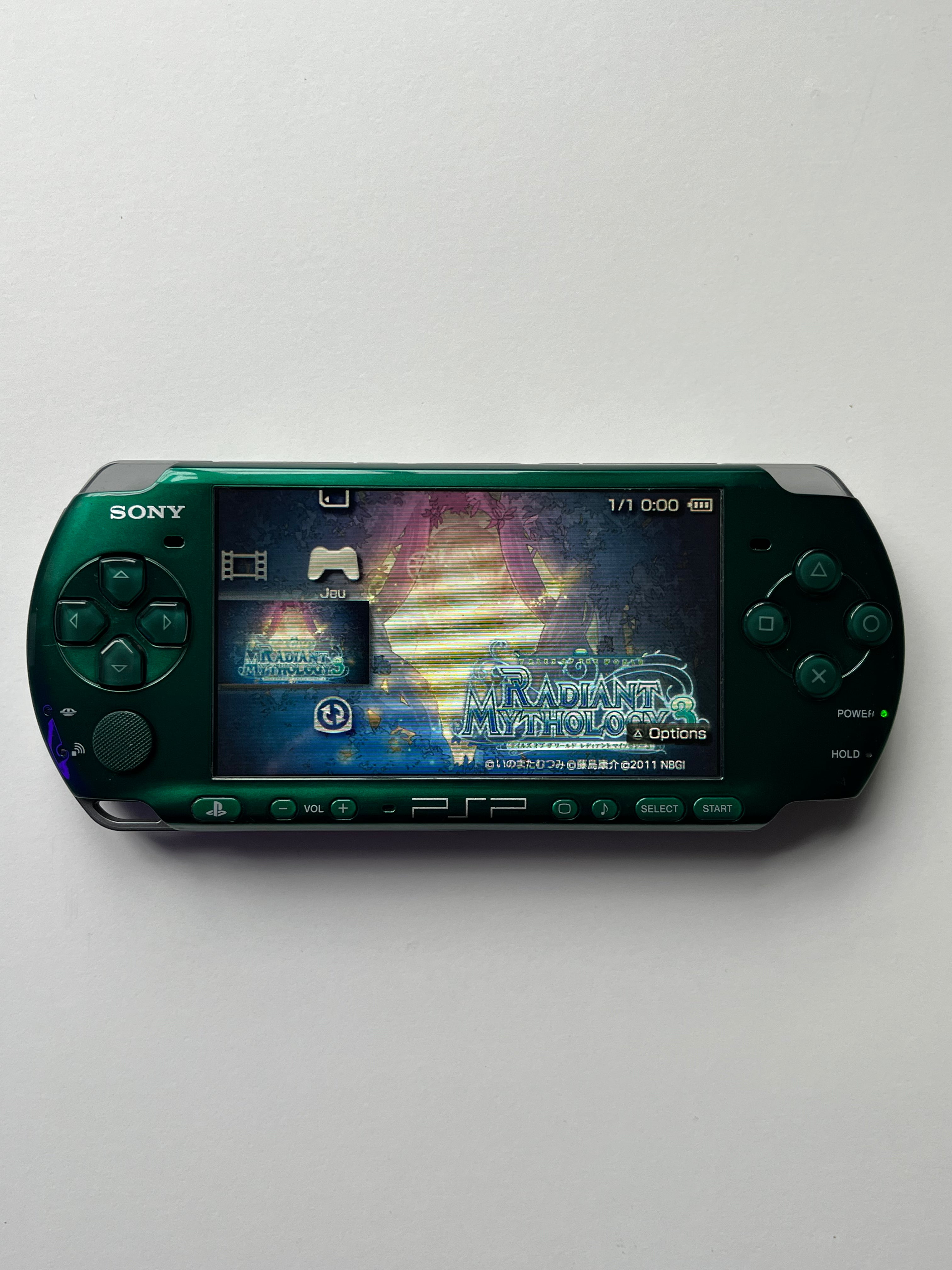 PSP 3000 Spirited Green