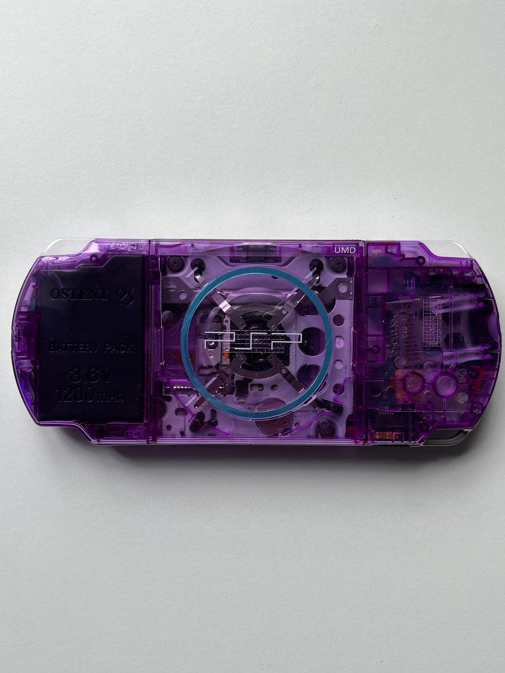 PSP 3000 Transparent Purple
