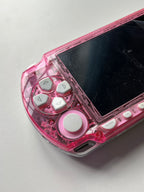 PSP 1000 Transparent Pink - White