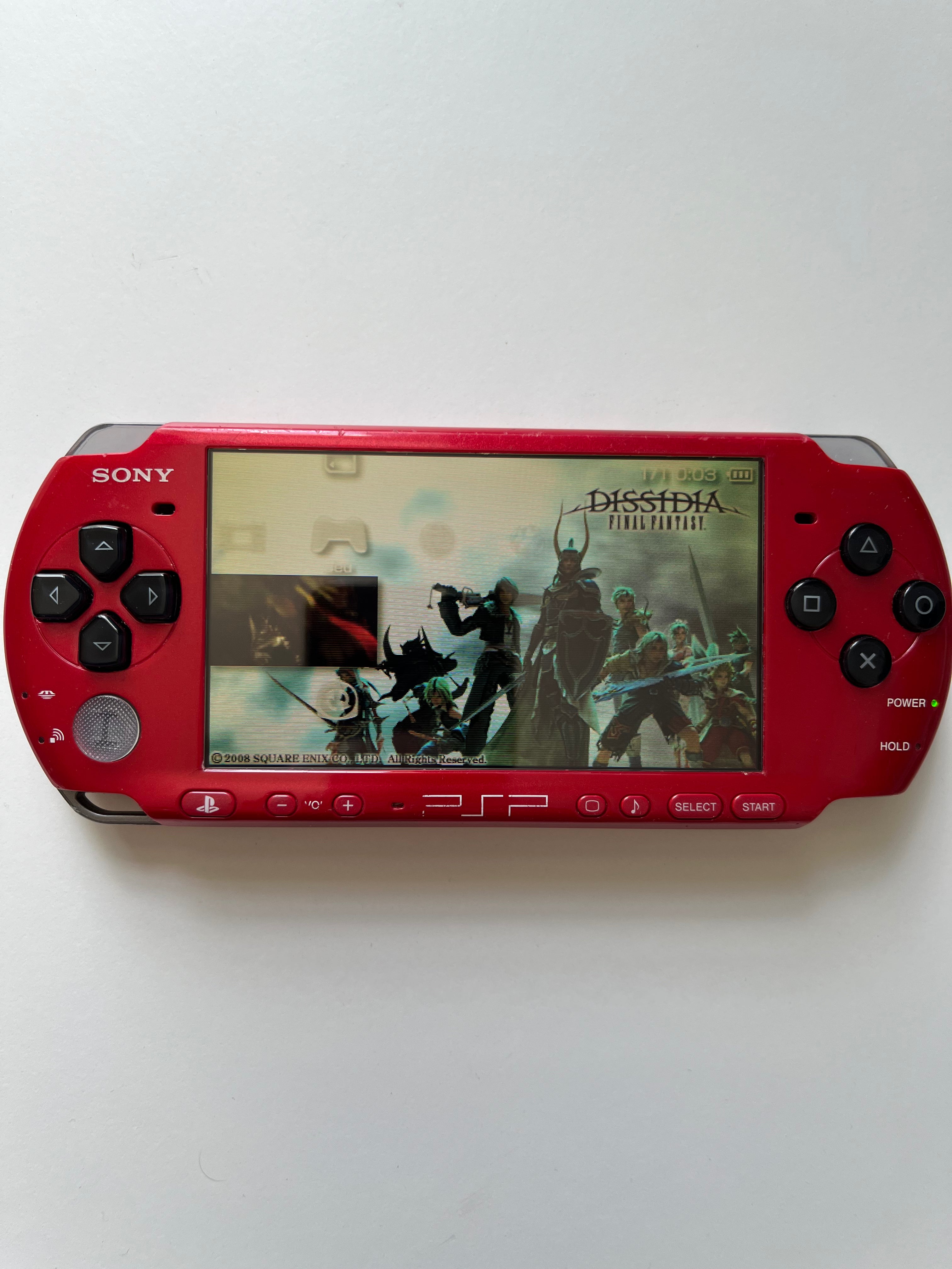 PSP 3000 - Radiant Red / Black
