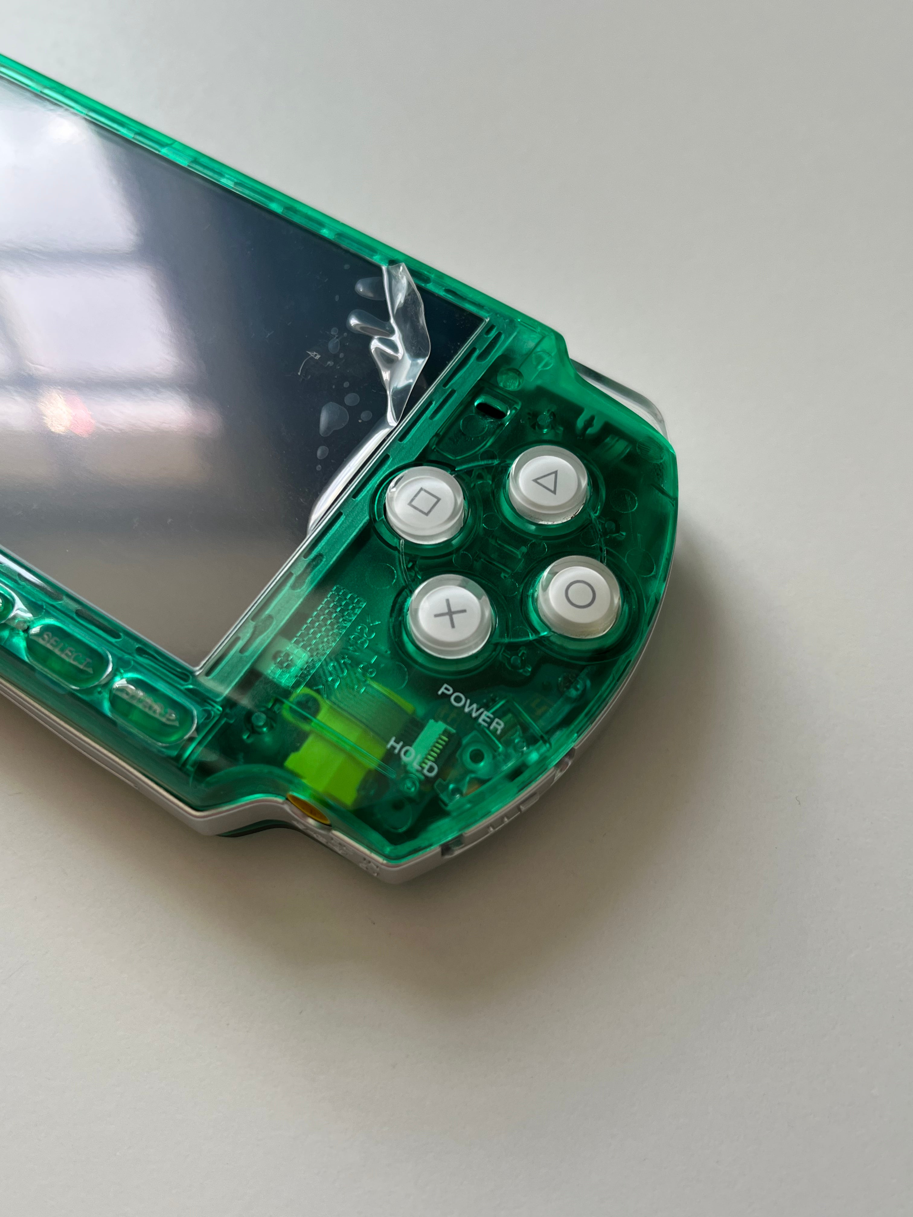 PSP 3000 - Transparent Green