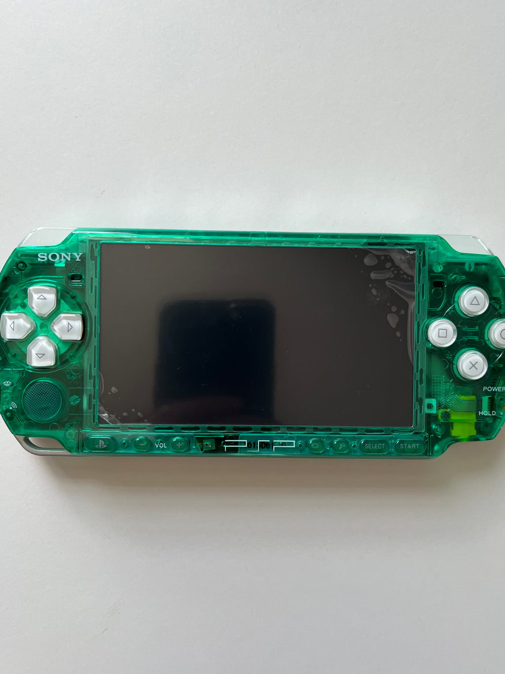 PSP 3000 - Transparent Green