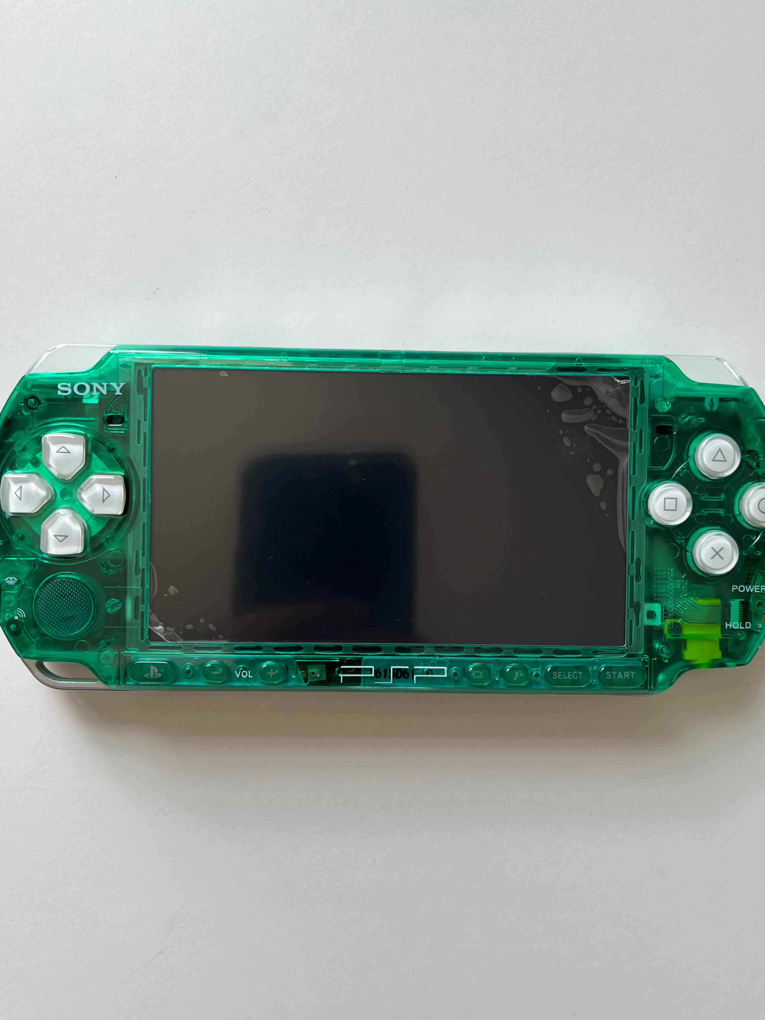 PSP 3000 - Transparent Green