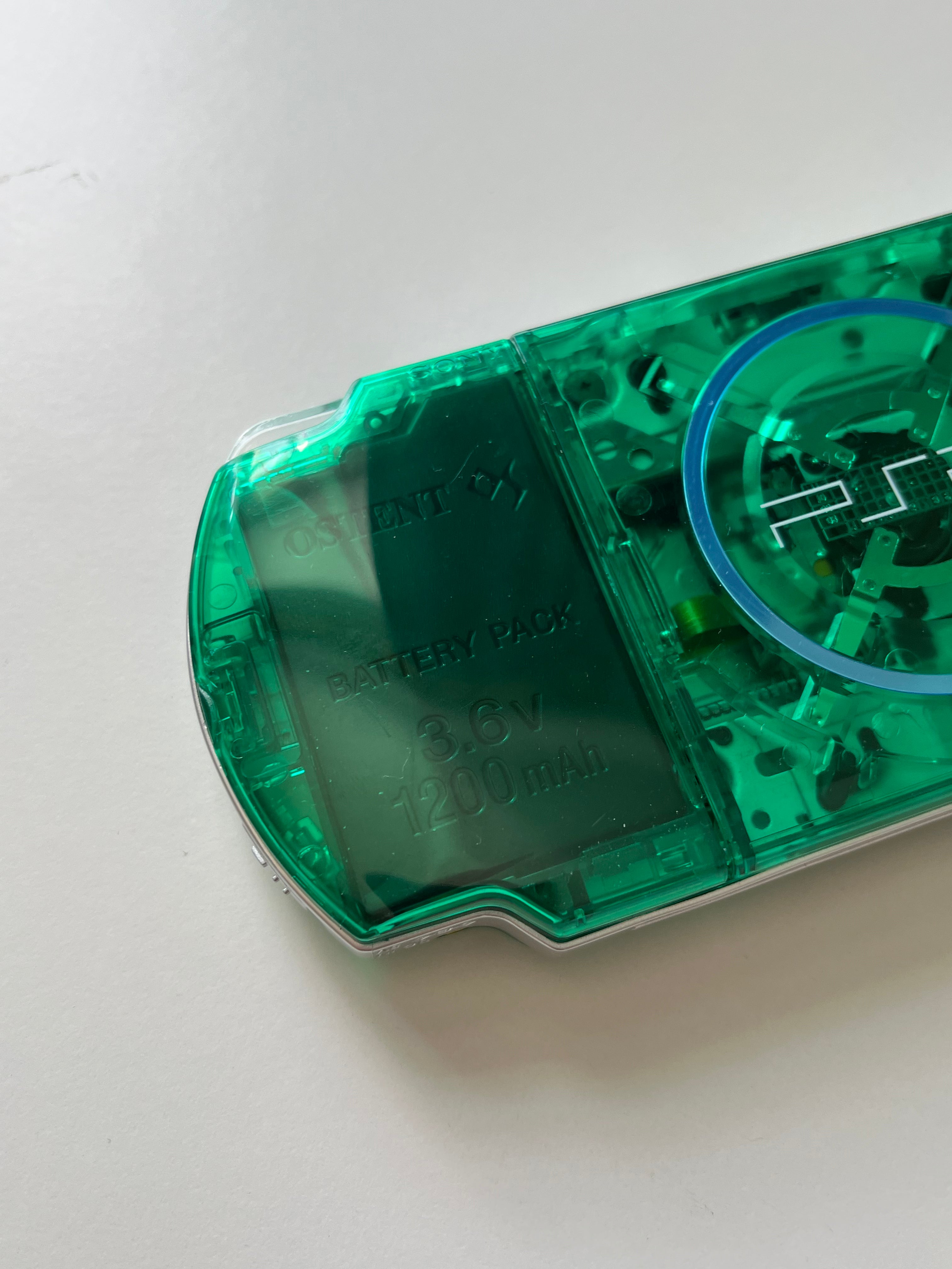PSP 3000 - Transparent Green